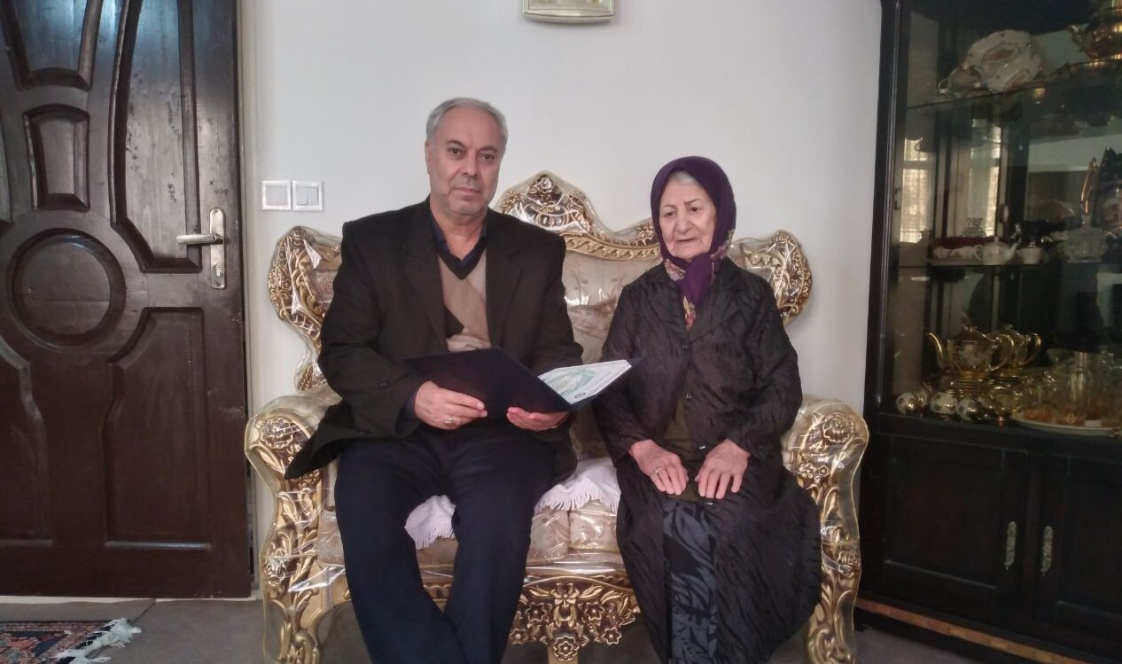 دیدار با خانواده پیشکسوت فقید مرحوم حسین ترابی