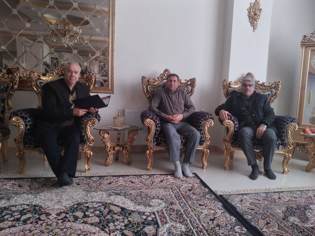 دیدار با بازنشسته آقای محمدتقی پورحسینی دیدار با بازنشسته آقای محمدتقی پورحسینی