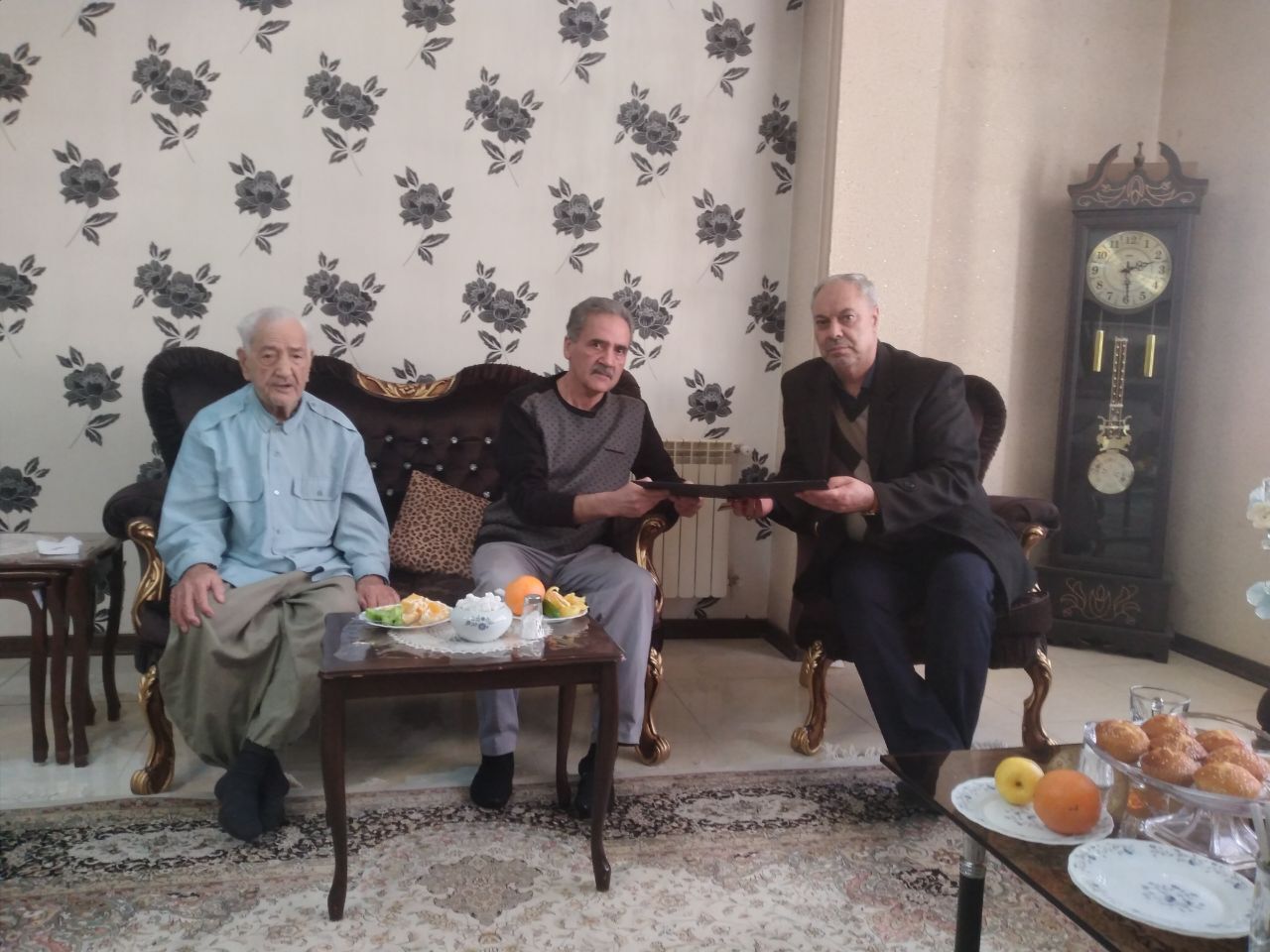 دیدار با بازنشسته آقای حسن بنی اردلانی