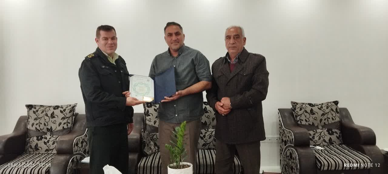 دیدار با بازنشسته آقای علیرضا مهرنیا