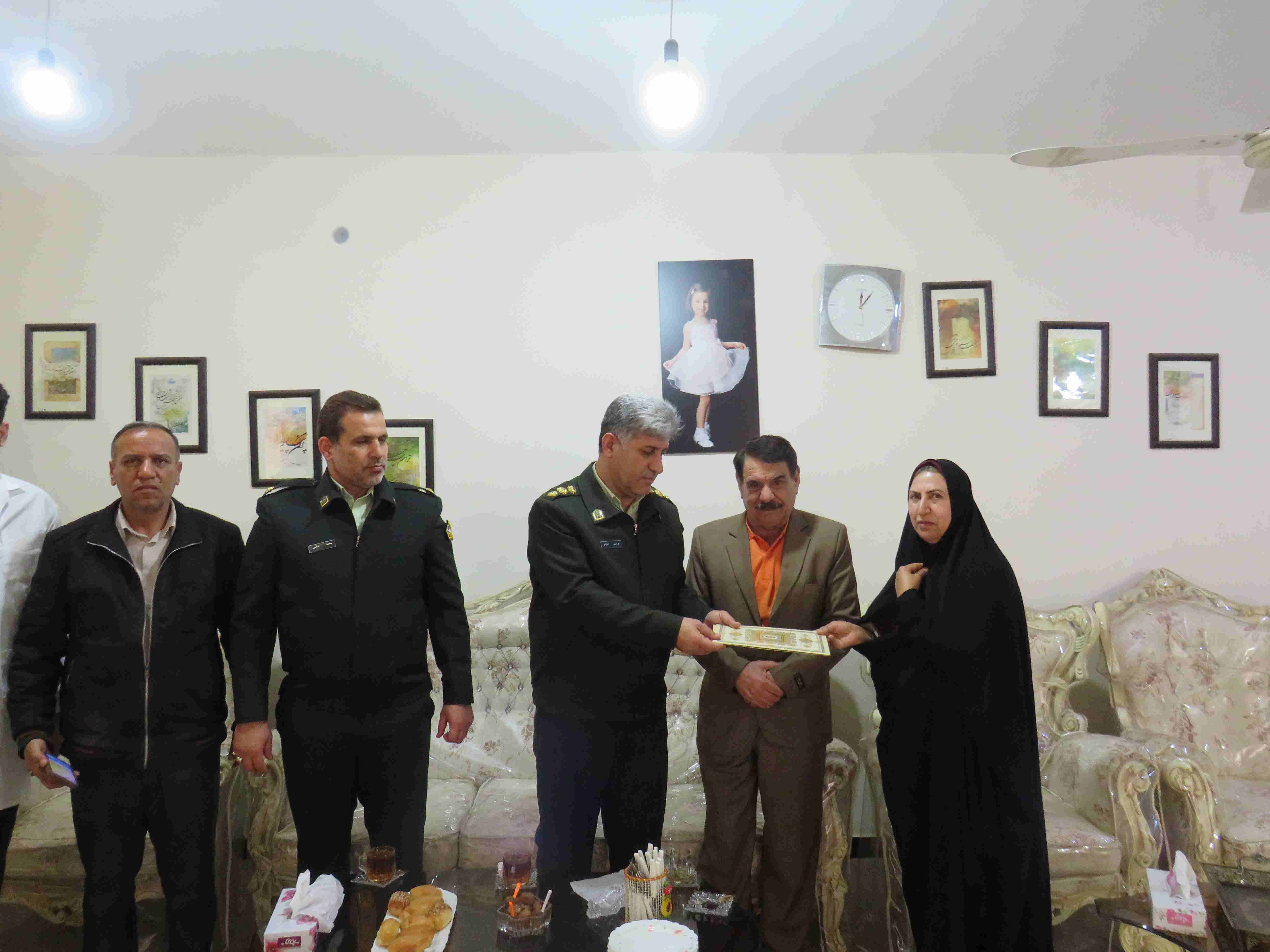 دیدار با 4 نفر از بازنشستگان ومستمری بگیران شهرستان رامهرمز