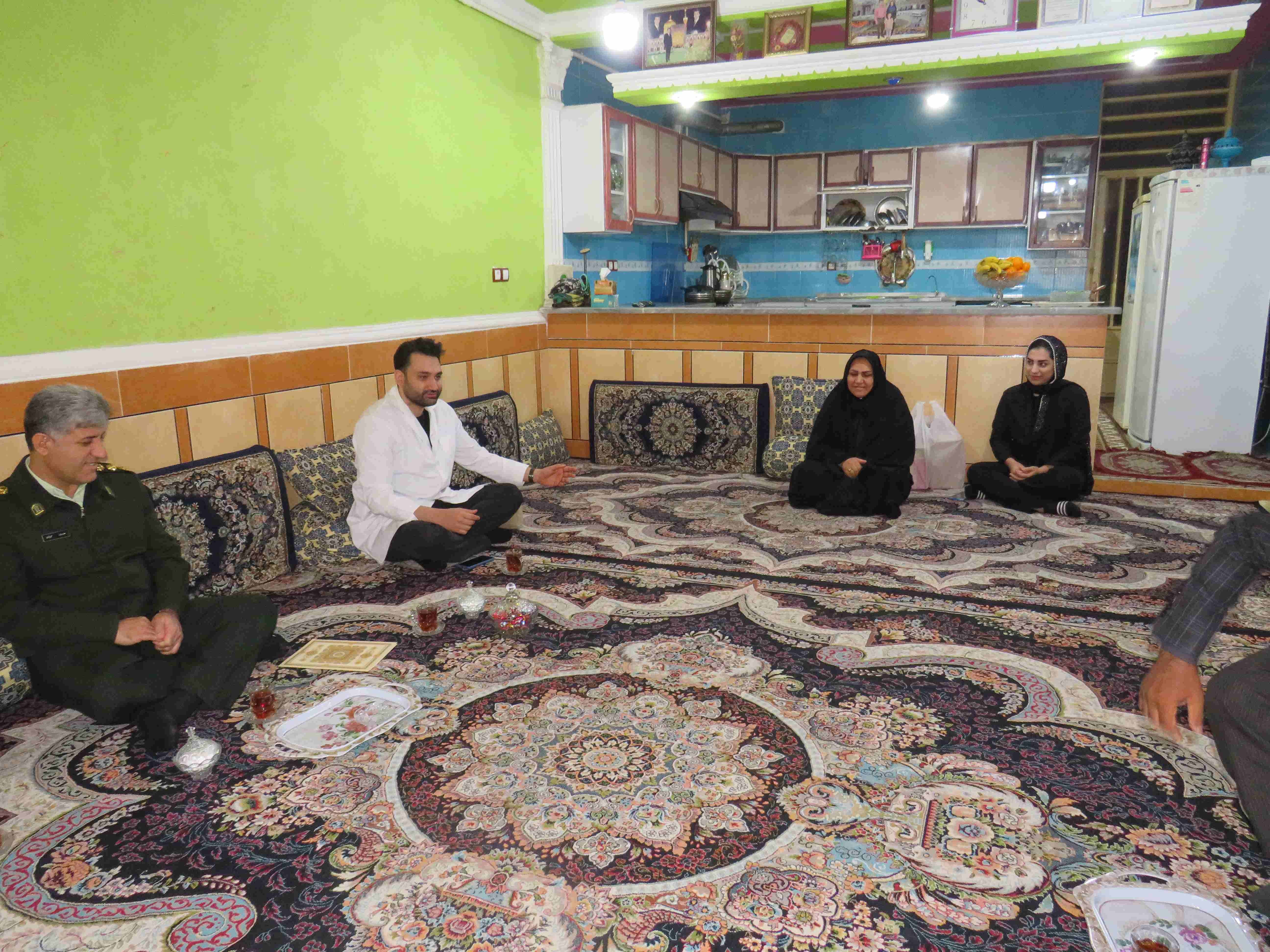 دیدار با 4 نفر از بازنشستگان ومستمری بگیران شهرستان رامهرمز