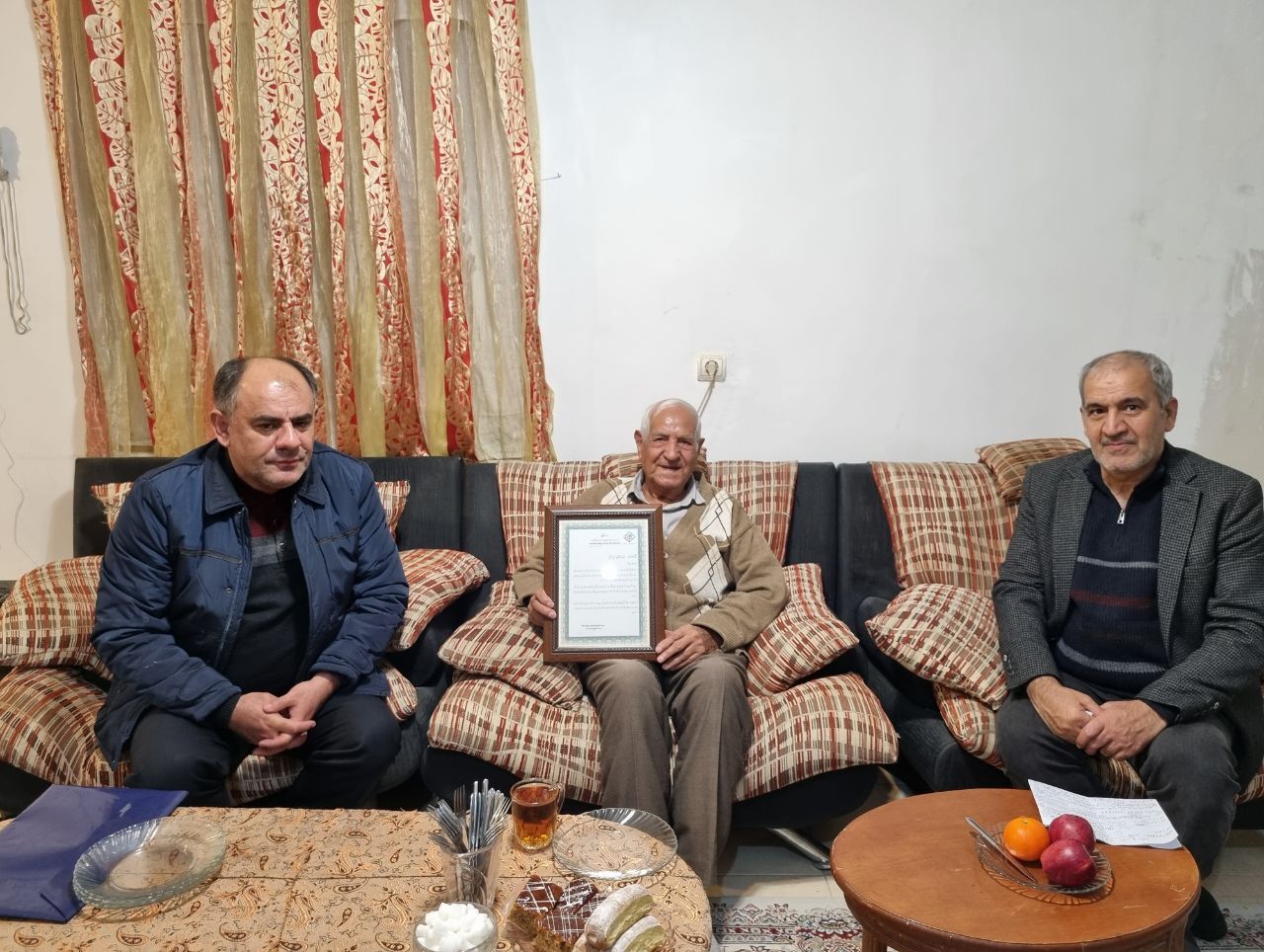 دیدار با 6 نفر از بازنشستگان انتظامی استان البرز