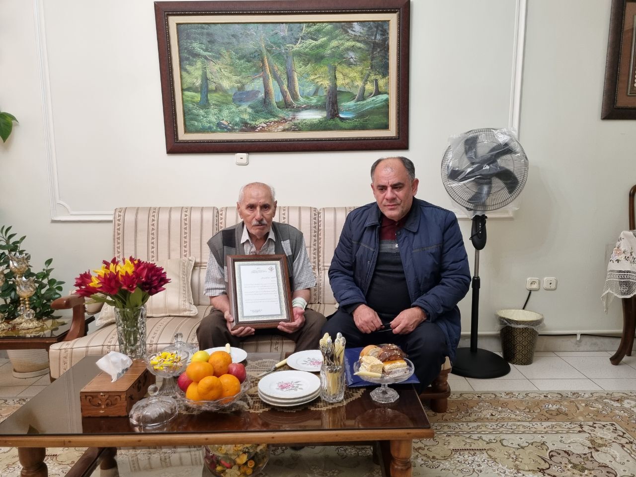 دیدار با 6 نفر از بازنشستگان انتظامی استان البرز