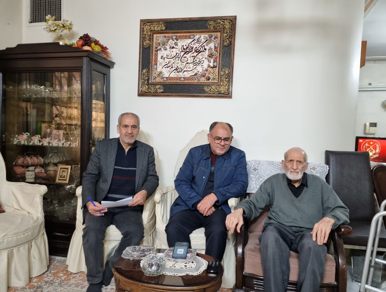دیدار با 6 نفر از بازنشستگان انتظامی استان البرز