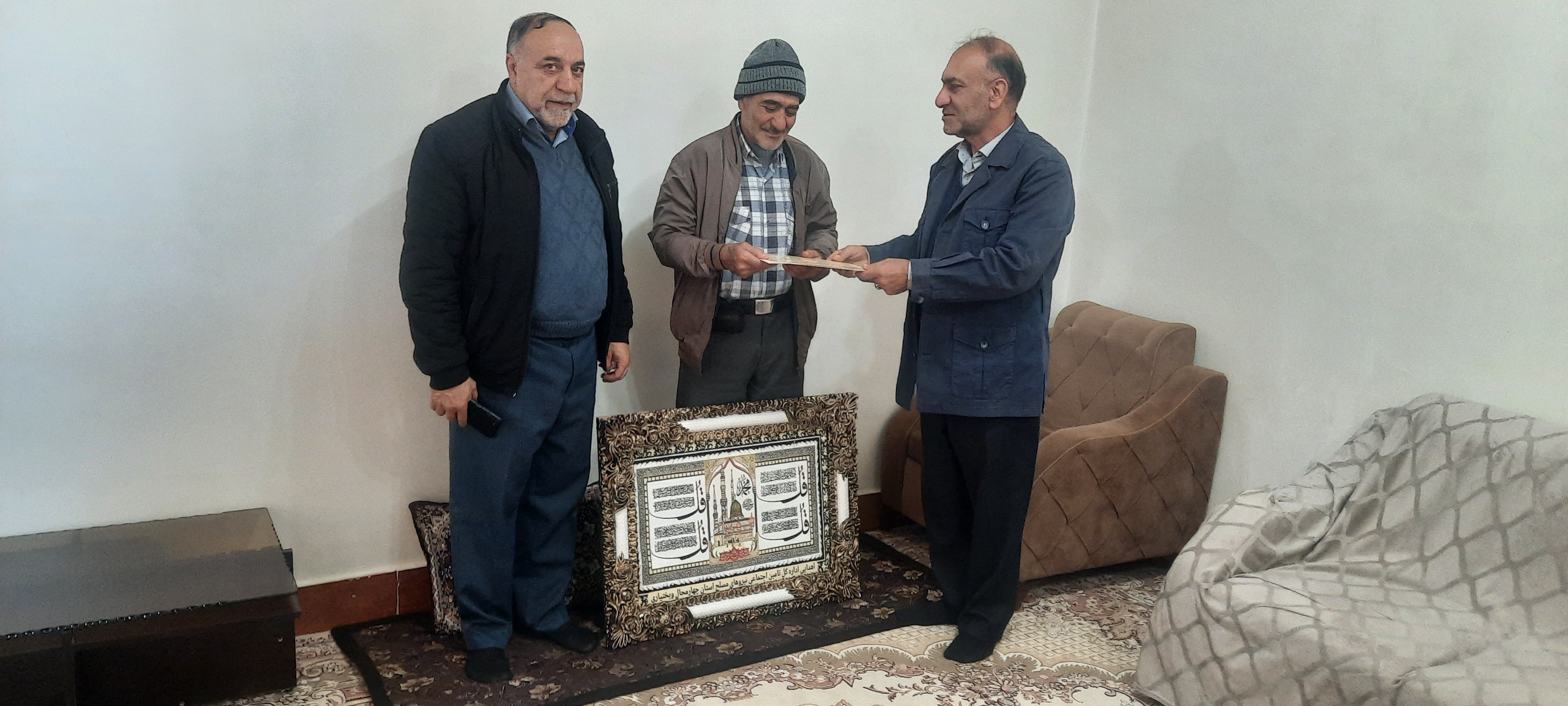 دیدار با پیشکسوت انتظامی علی راد اشکفتکی