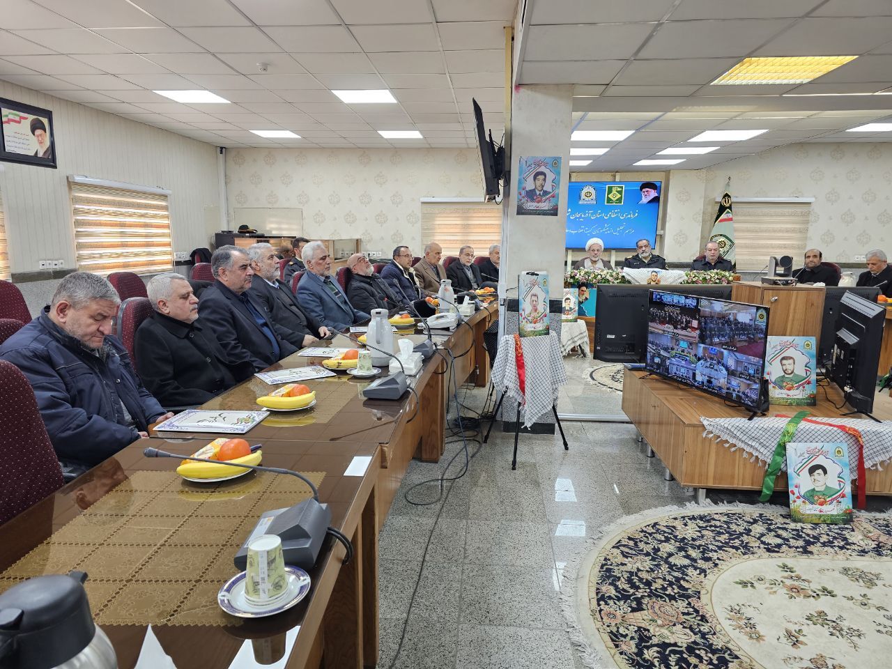 تجلیل از پاسداران بازنشسته انتظامی بمناسبت سالروز تأسیس کمیته انقلاب اسلامی