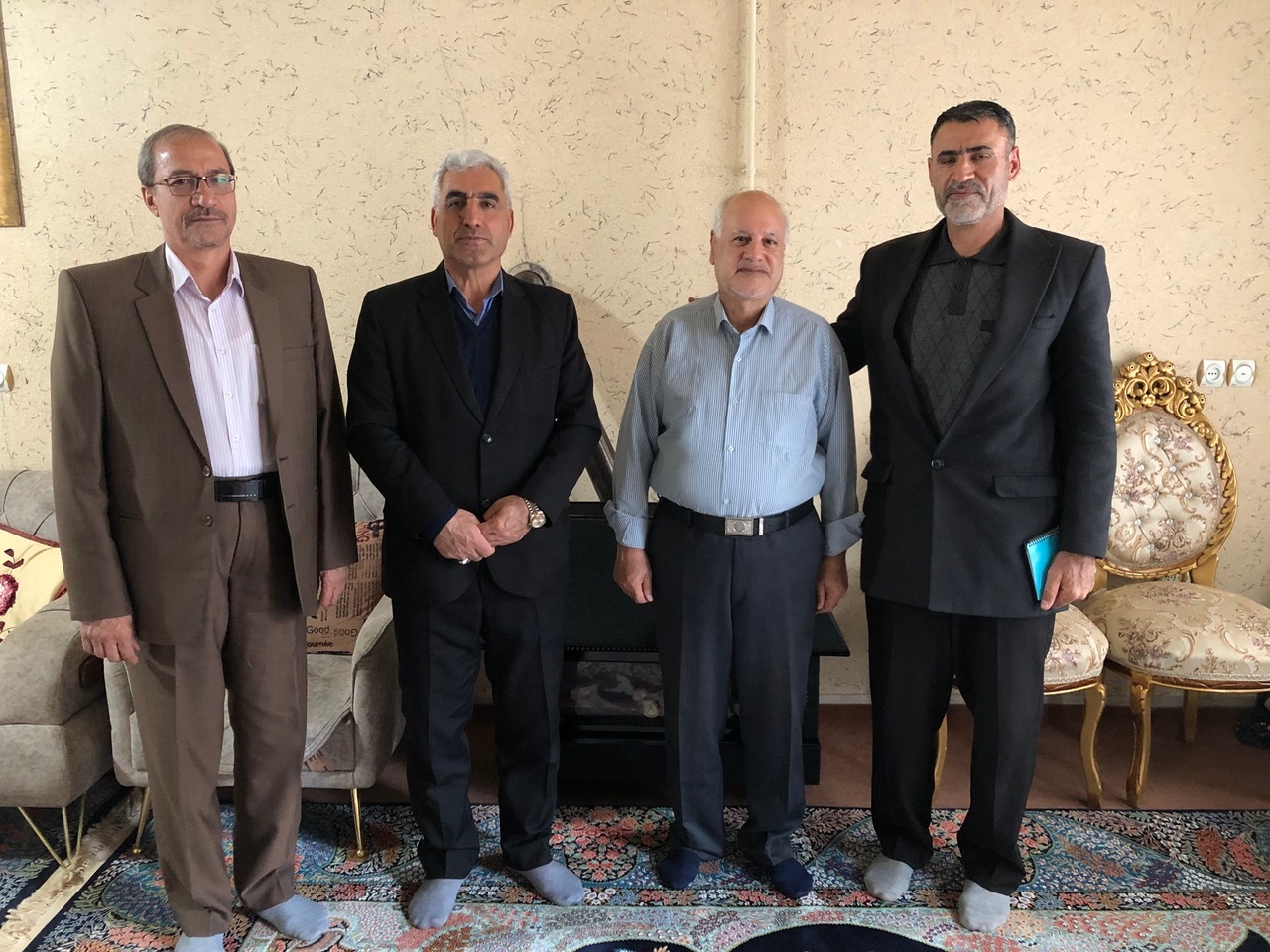 دیدار با ۶ پیشکسوت بازنشسته استان کرمانشاه