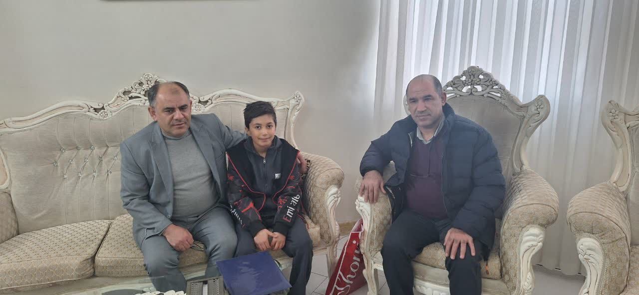 دیدار و سرکشی از 12 خانواده ایتام مستمری بگیر فراجا استان البرز