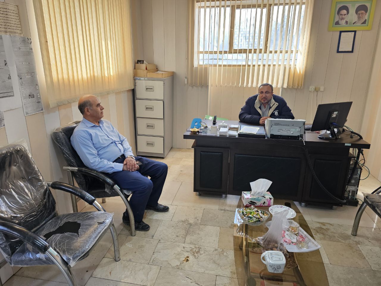 بازدید رئیس کانون بازنشستگان انتظامی استان آذربایجان شرقی از دفترنمایندگی کانون در شهرستان های آذرشهر و ملکان