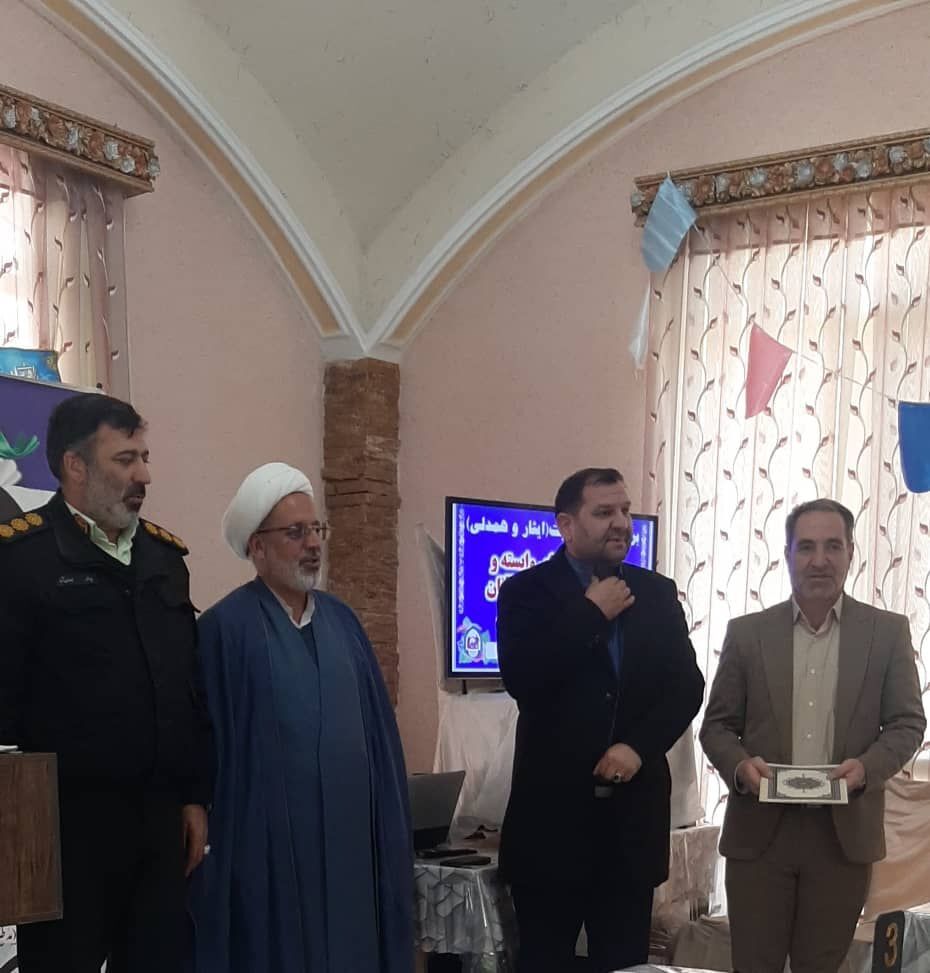 تجلیل از بازنشسته انتظامی مقصود سعادتی در شهرستان تبریز