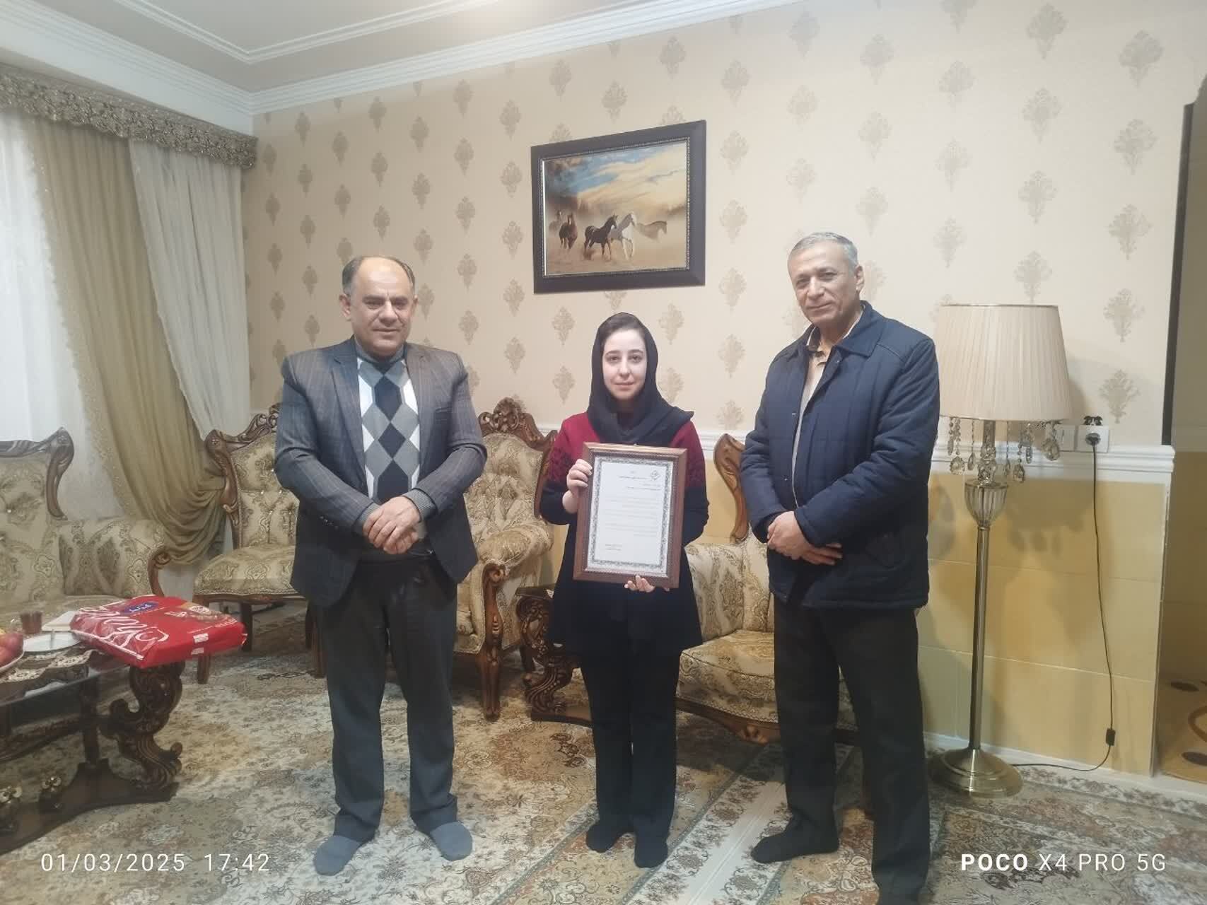 دیدار و سرکشی با تعداد 10 خانواده ایتام مستمری بگیر فراجا استان البرز