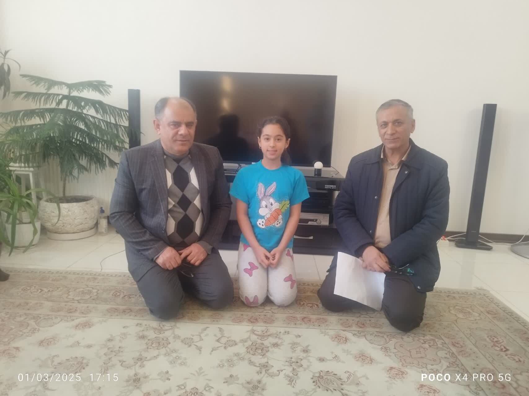 دیدار و سرکشی با تعداد 10 خانواده ایتام مستمری بگیر فراجا استان البرز