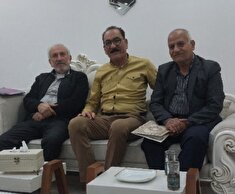 دیدار و سرکشی با پیشکسوت اکبر خواجه زاده