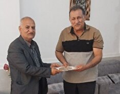 دیدار و سرکشی با پیشکسوت محمود شهریاری