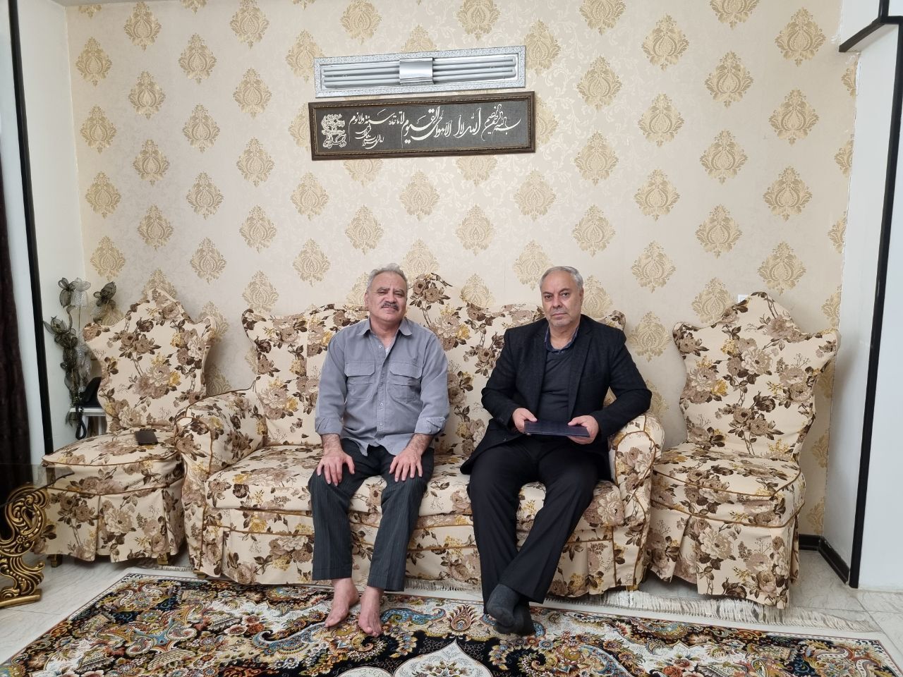 دیدار با بازنشسته آقای علیرضا خیلدار دیدار با بازنشسته آقای علیرضا خیلدار