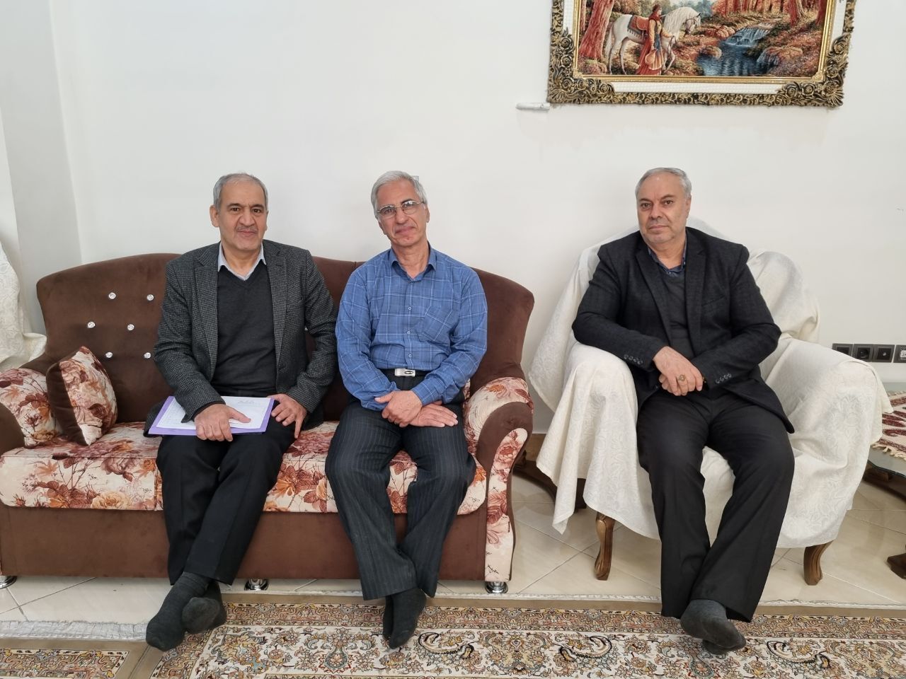 دیدار با بازنشسته آقای قاسم علیپور چهار ده