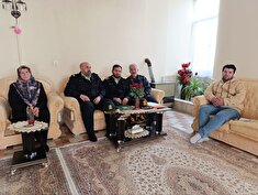دیدارمدیر اموربازنشستگان  فرماندهی انتظامی استان با بازنشسته آقای یوسف قهرمانی