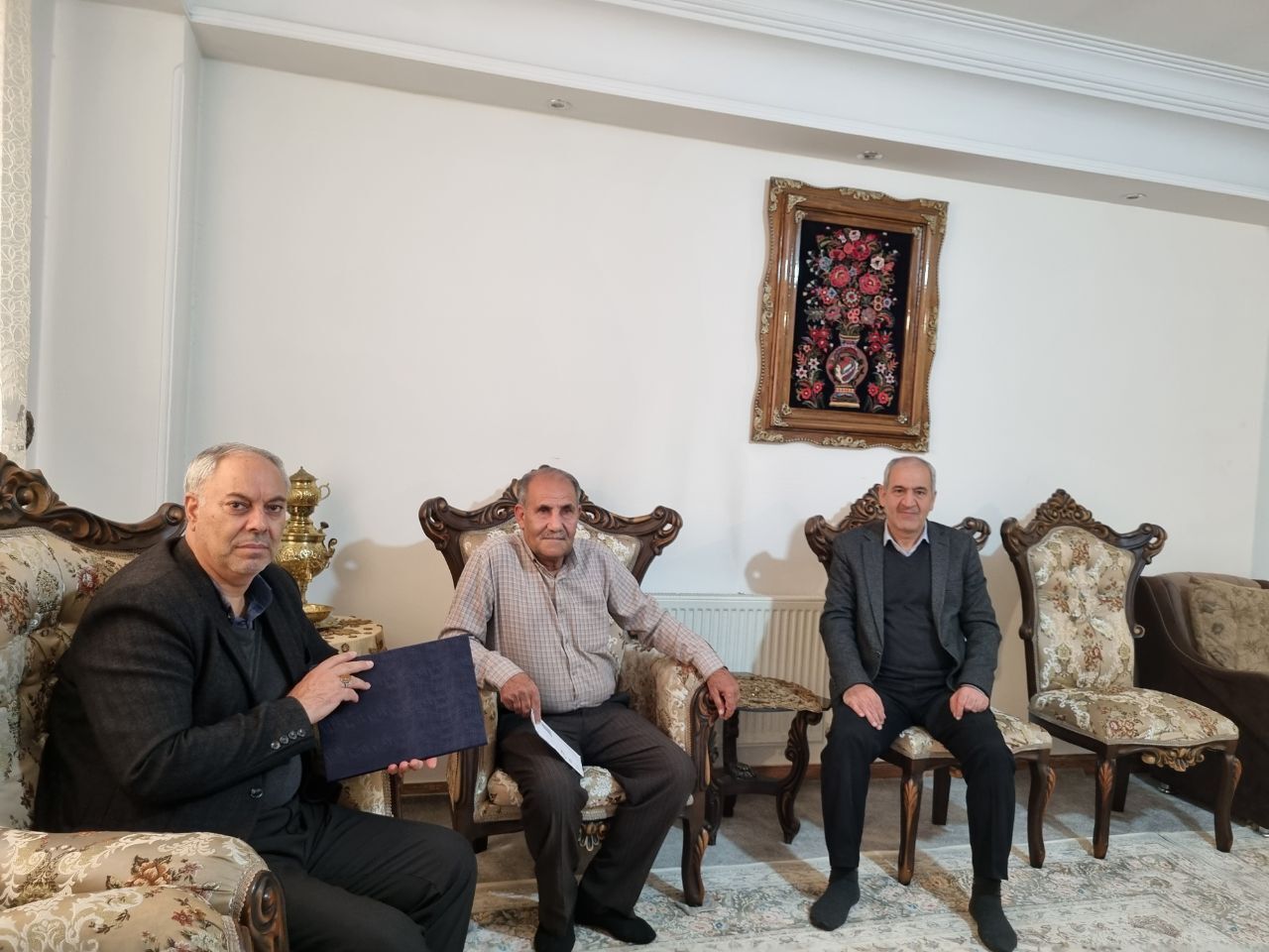 دیدار با بازنشسته آقای نورعلی احمدزاده دیدار با بازنشسته آقای نورعلی احمدزاده