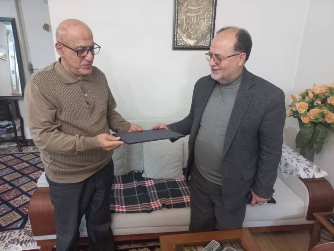 دیدار با بازنشسته آقای کیهان نعمتی دیدار با بازنشسته آقای کیهان نعمتی