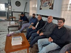 حضور پیشکسوتان انتظامی شهرستان بابل در مراسم ختم پیشکسوت انتظامی