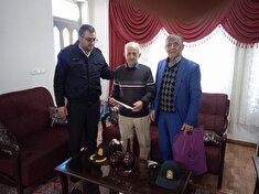 دیدارباپیشکسوت انتظامی درشهرستان سوادکوه