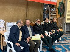 حضور رئیس کانون بازنشستگان انتظامی استان و نمایندگان مجمع در جلسه شور فرماندهی انتظامی استان مازندران