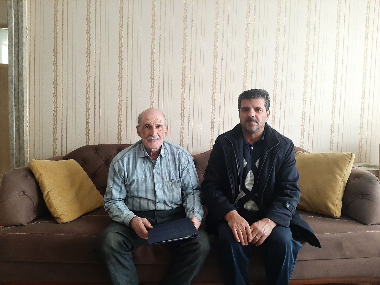 دیدار با بازنشسته آقای محمد حسین خیری خضر آباد