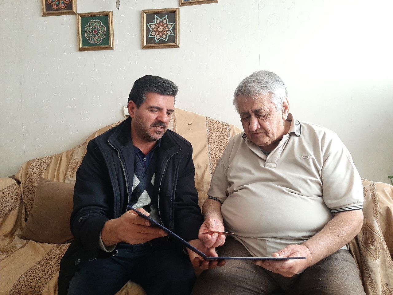 دیدار با بازنشسته آقای داود ایقانی اردبیلی دیدار با بازنشسته آقای داود ایقانی اردبیلی