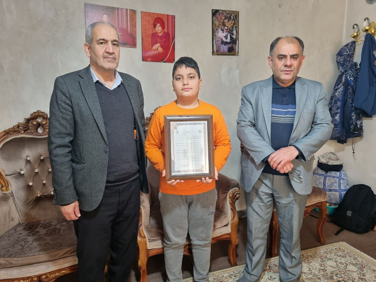 دیدار و سرکشی با تعداد 7 خانواده ایتام مستمری بگیر فراجا استان البرز