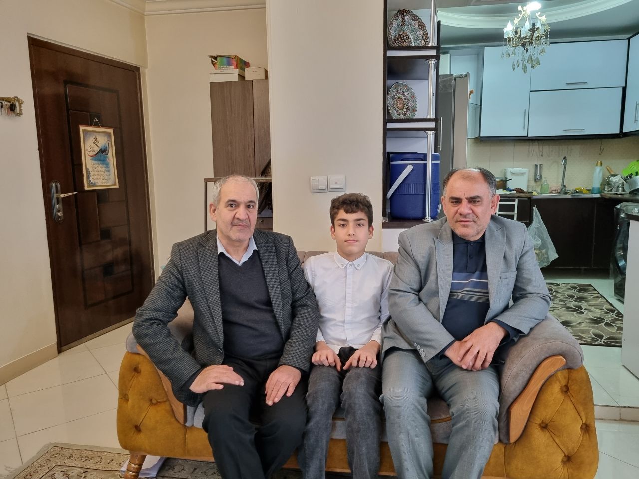 دیدار و سرکشی با تعداد 7 خانواده ایتام مستمری بگیر فراجا استان البرز