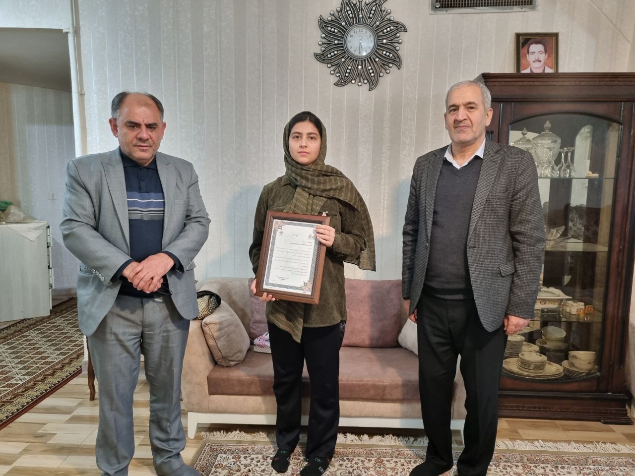 دیدار و سرکشی با تعداد 7 خانواده ایتام مستمری بگیر فراجا استان البرز