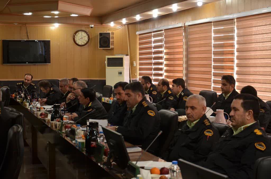 جلسه شور عمومی فرماندهی انتظامی استان اردبیل