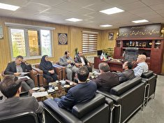 جلسه تعامل با مدیرکل ورزش و جوانان استان آذربایجان شرقی