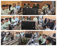 جلسه نظارت عالی ستادی قرارگاه تابان انتظامی استان ایلام