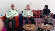 دیدار فرمانده انتظامی شهرستان کهگیلویه و بویراحمد با اعضای وابسته