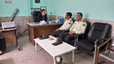 دیدار رئیس کانون بازنشستگان شهرستان تربت جام با معاون نیروی انسانی شهرستان