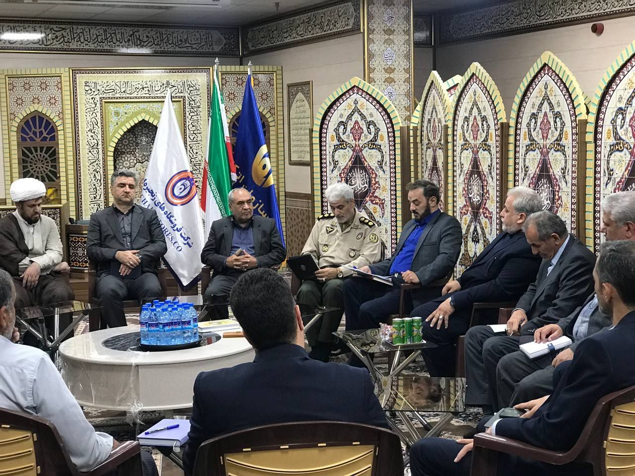 برگزاری جلسه با سازمان اتکا استان کرمانشاه
