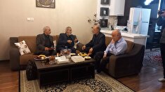 دیدار رئیس کانون بازنشستگان فراجا با ۳ بازنشسته ومستمری بگیر استان کرمانشاه