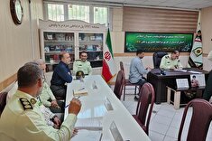 جلسه ارتباط مستقیم با فرمانده انتظامی استان کردستان برگزار شد