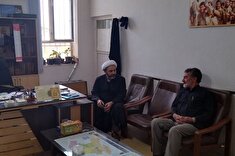 برگزاری جلسه هماهنگی با رئیس عقیدتی سیاسی شهرستان تاکستان