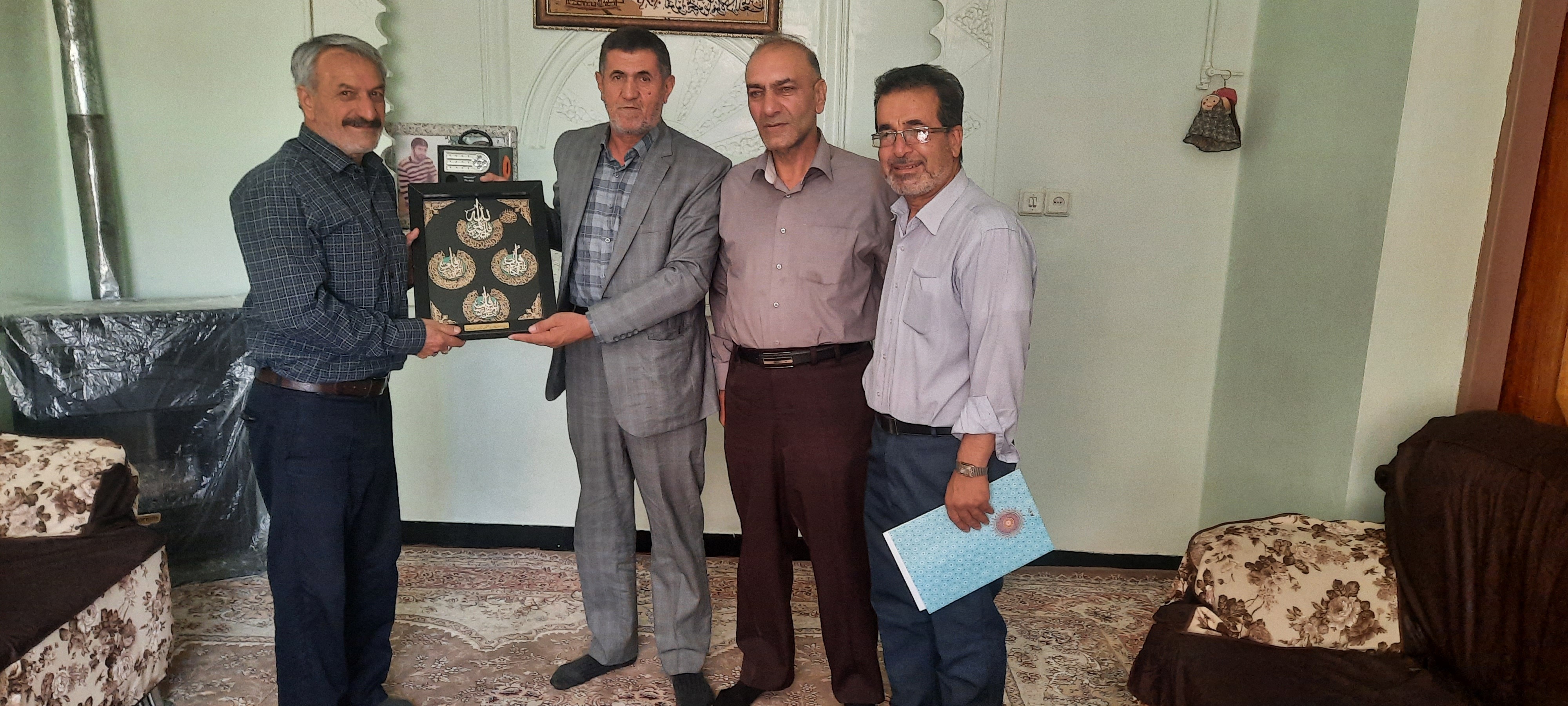 دیدار و سرکشی از پیشکسوت انتظامی رحمت الله امیدی شهرکی