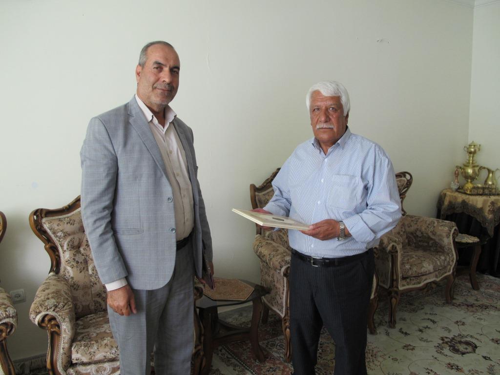 دیدار و سرکشی از 5 پیشکسوت در شهرستان اراک
