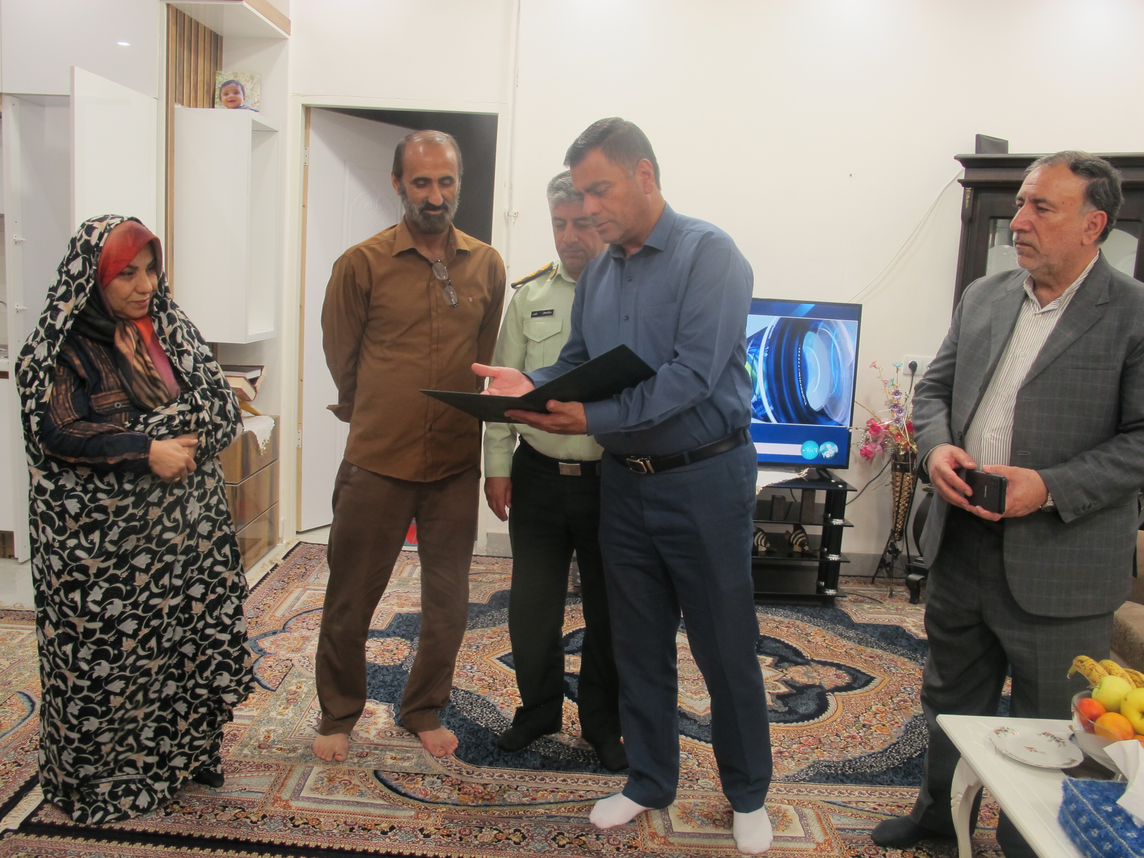 دیدار با بازنشستگان و مستمری بگیران شهرستان دهلران