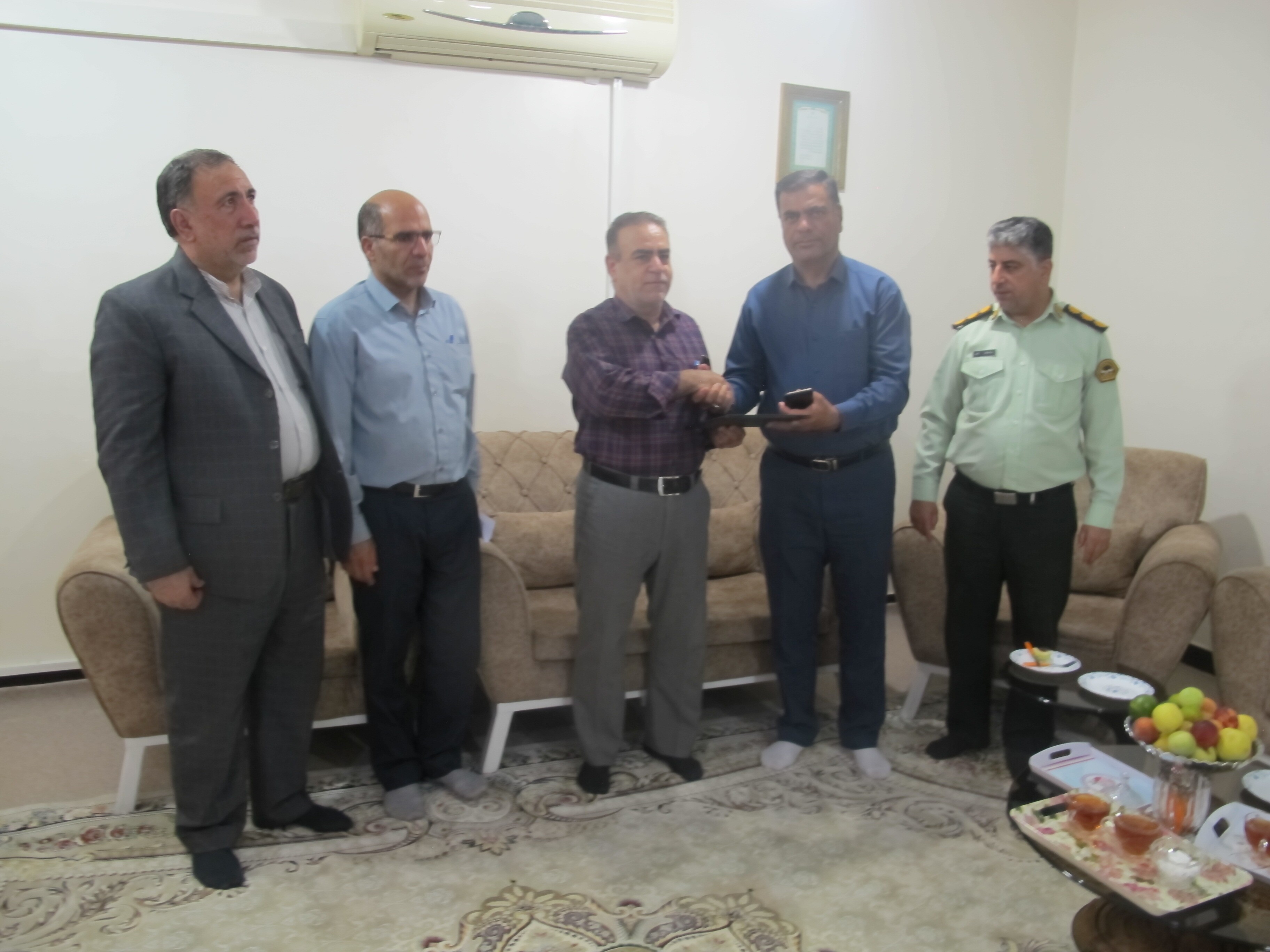 دیدار با بازنشستگان و مستمری بگیران شهرستان دهلران