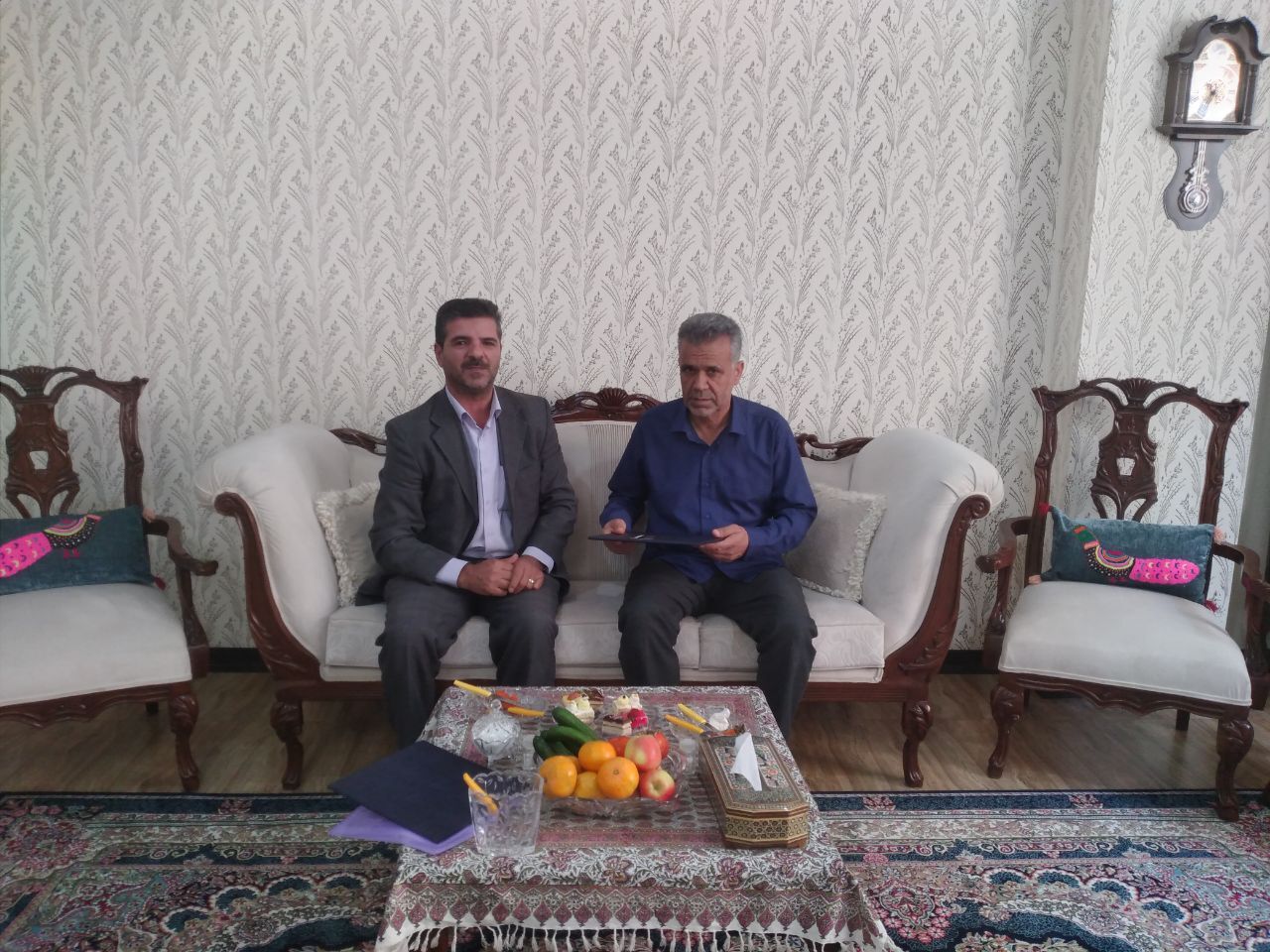 دیدار با بازنشسته آقای علی اکبر کیوانلو شهرستانکی دیدار با بازنشسته آقای علی اکبر کیوانلو شهرستانکی