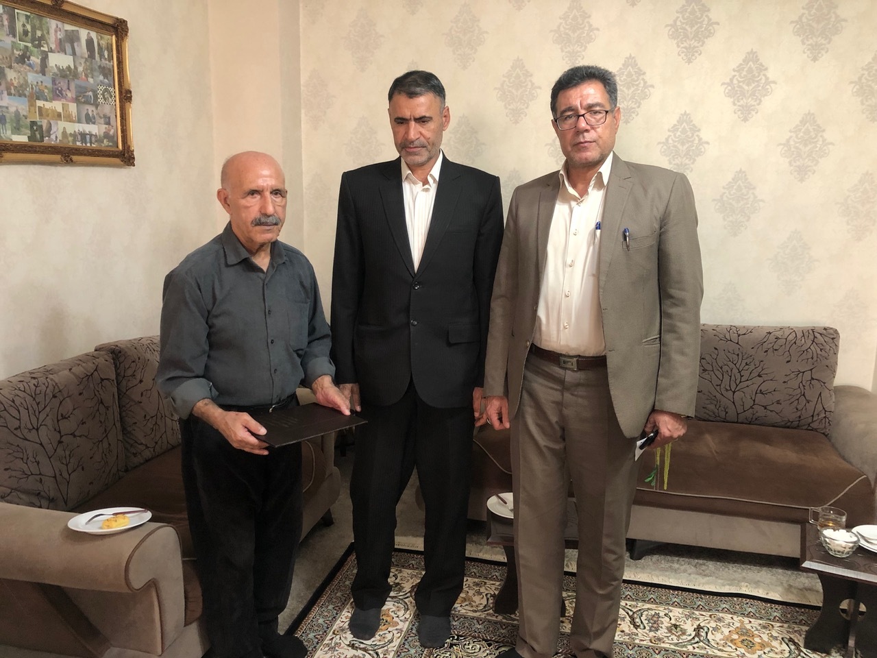 دیدار با ۵ پیشکسوت بازنشسته ومستمری بگیر استان کرمانشاه.