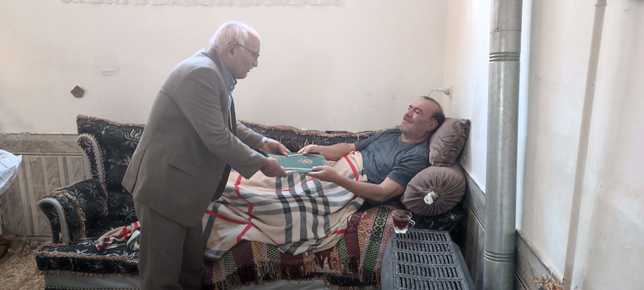 دیدار رئیس کانون بازنشستگان انتظامی استان با ۲ پیشکسوت شهرستان شهرضا