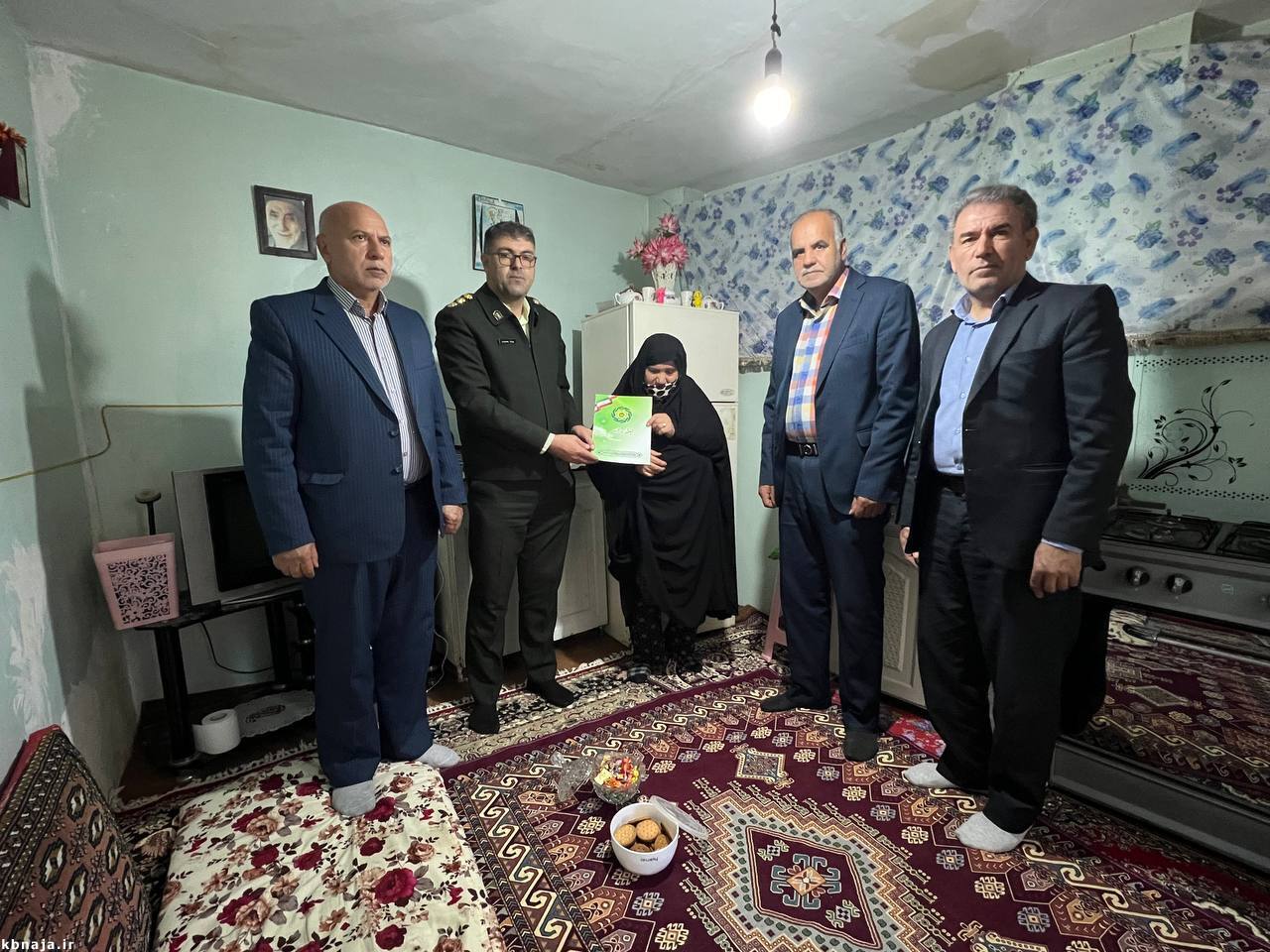 دیدار با 5 نفر از بازنشستگان و مستمری بگیران شهرستان خلخال دیدار با 5 نفر از بازنشستگان و مستمری بگیران شهرستان خلخال