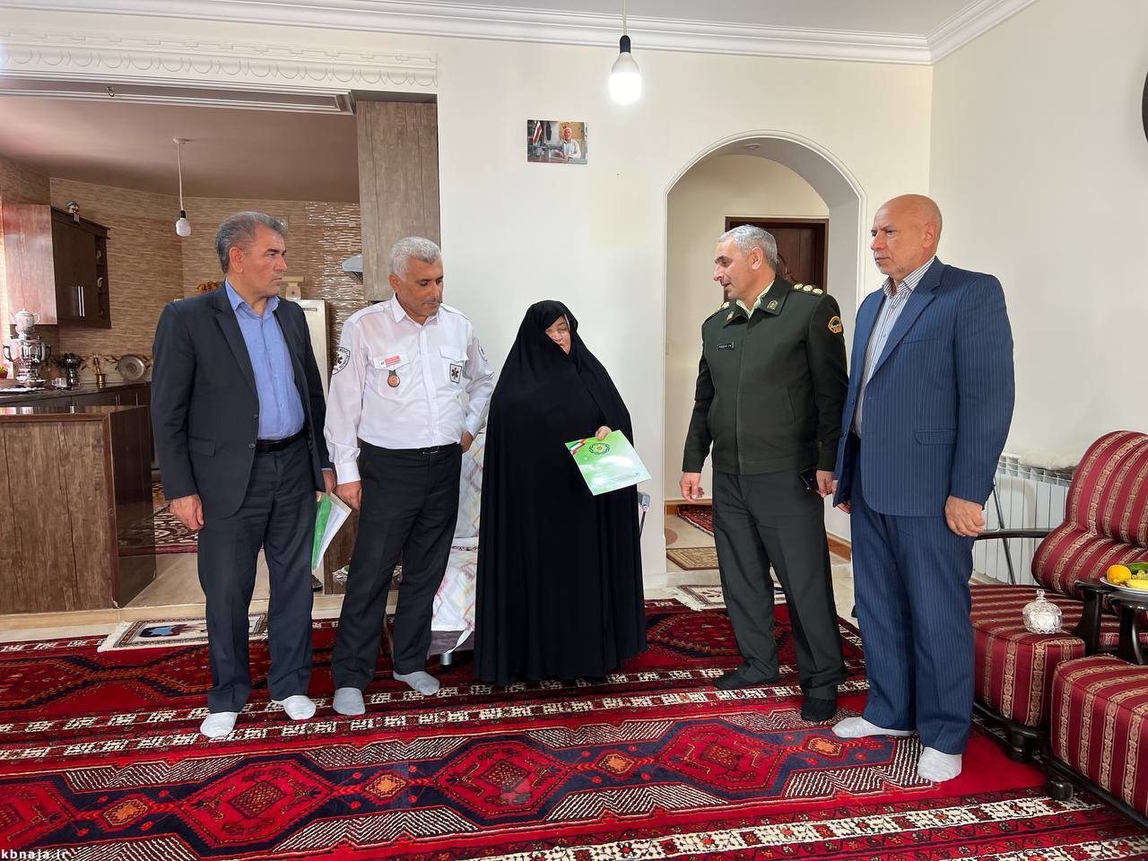 دیدار با 5 نفر از بازنشستگان و مستمری بگیران شهرستان خلخال دیدار با 5 نفر از بازنشستگان و مستمری بگیران شهرستان خلخال